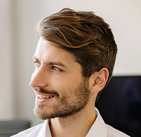 Michael Brennan, CTO numa empresa fintech de cripto, headshot de líder tecnológico