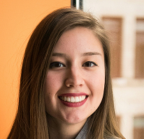 Victoria Lawson, CFO de uma empresa de trading financeiro, retrato